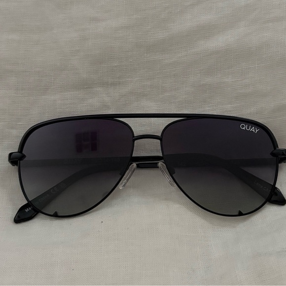 Quay Australia High Key Mini 51mm Aviator Sunglasses - Picture 3 of 4